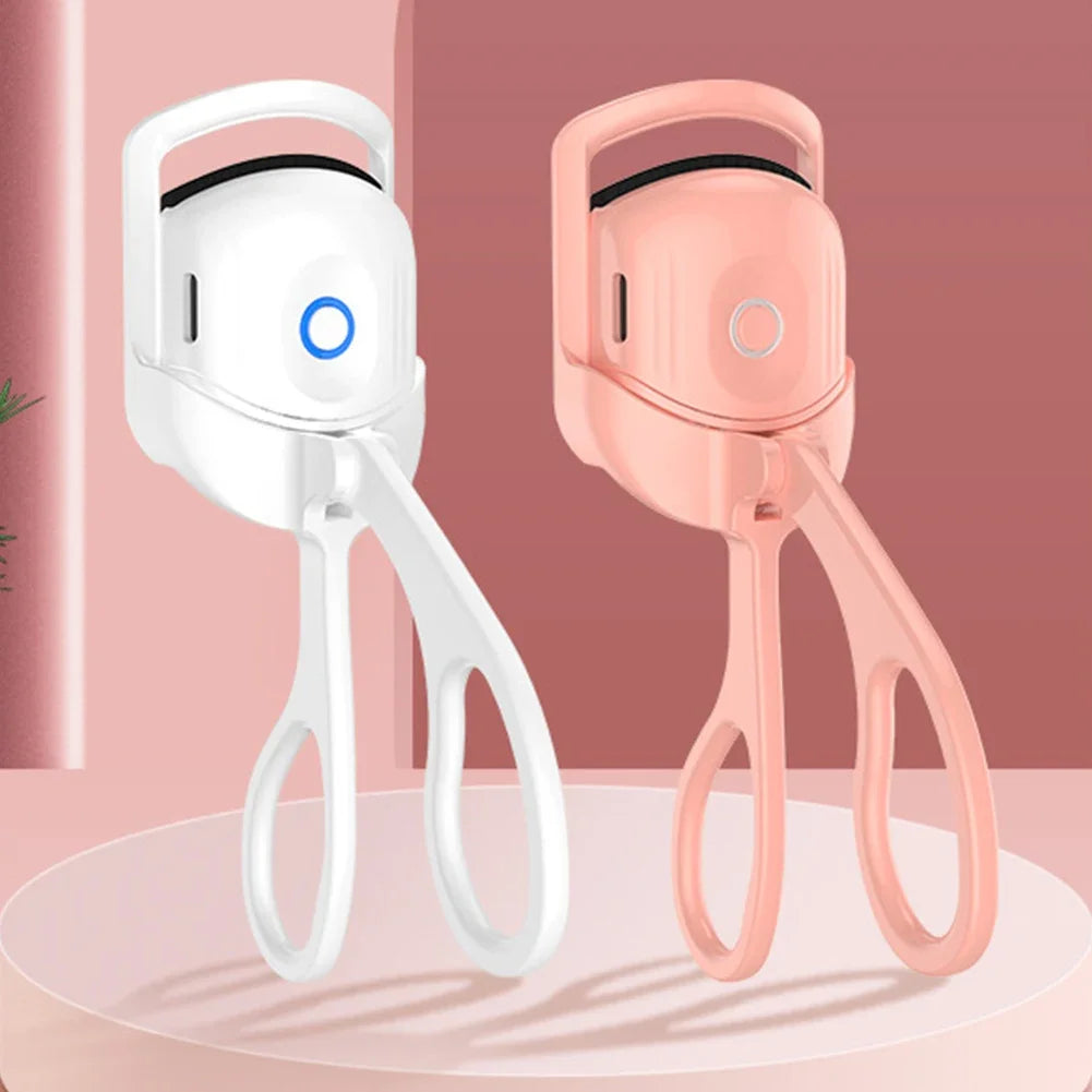 Electric Eyelash Curler USB Charging Model Fast Heating Portable Eye Lash Perm Shaping and Lasting Curling Thermal Eyelash Clip